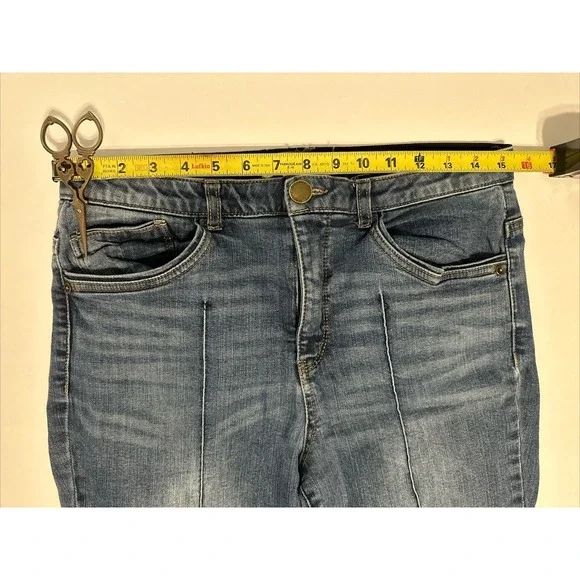 Democracy Ab Technology Size 10 Skinny Jeans Medium Mid Rise Casual - Picture 14 of 14